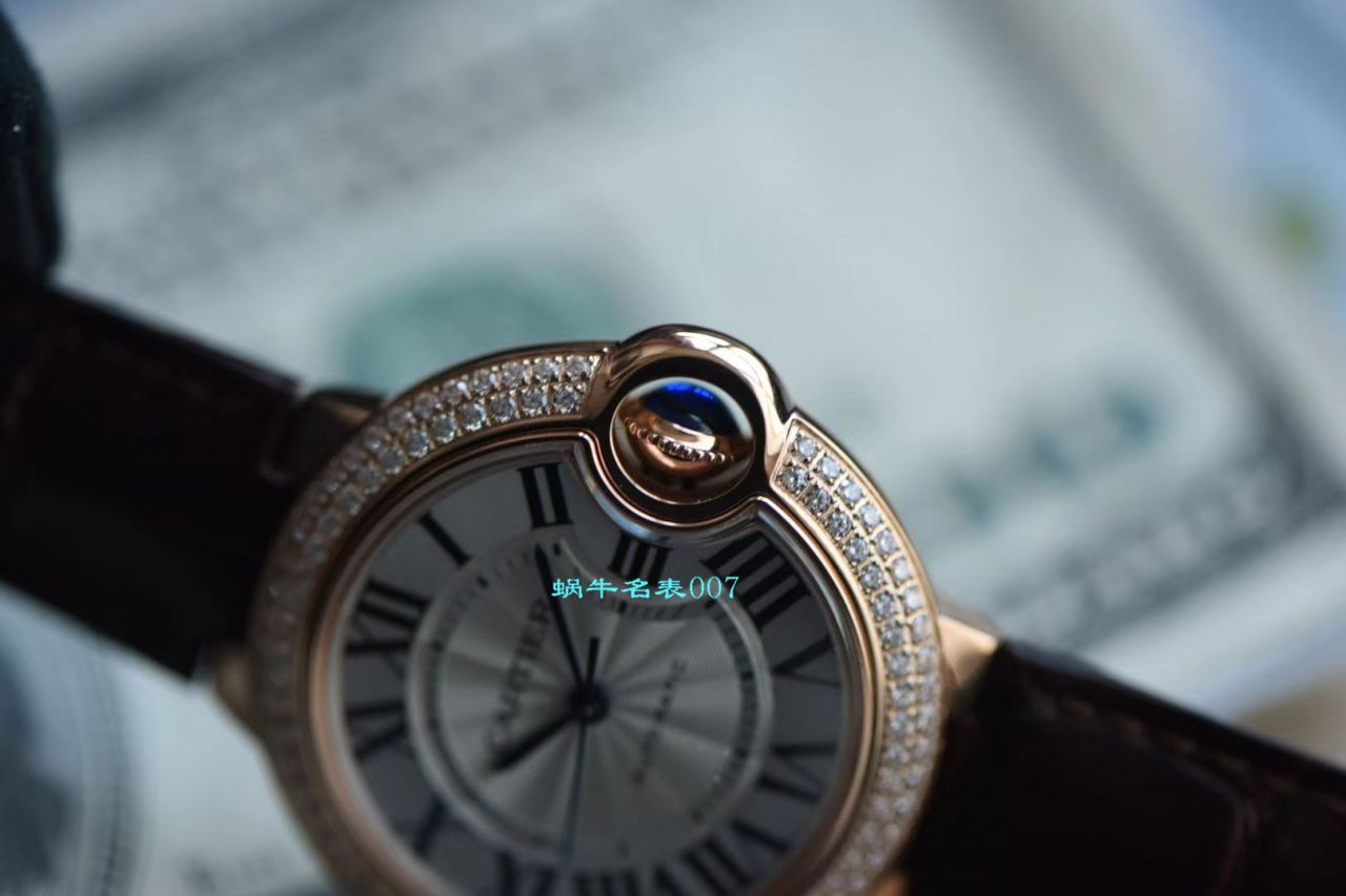 V6厂顶级复刻高仿女表卡地亚蓝气球33毫米系列WE902036腕表 / K265