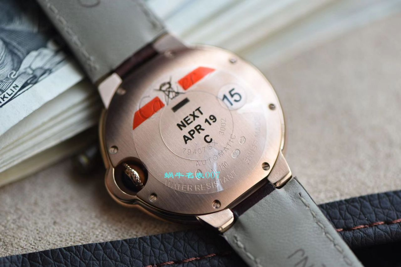 V6厂顶级复刻高仿女表卡地亚蓝气球33毫米系列WE902036腕表 / K265