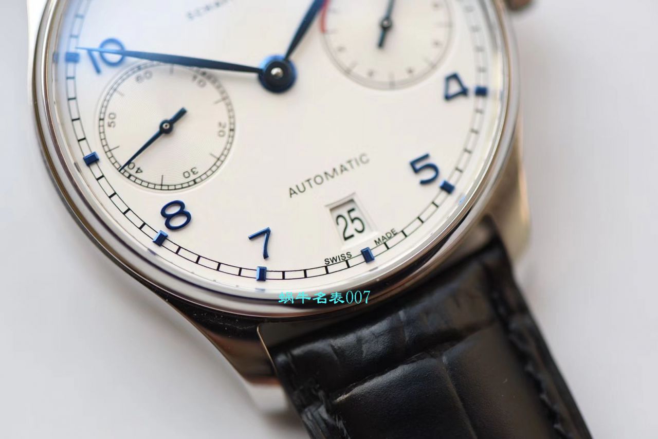 视频评测ZF厂顶级复刻高仿IWC万国葡七V5最高版本IW500705腕表 / WG517