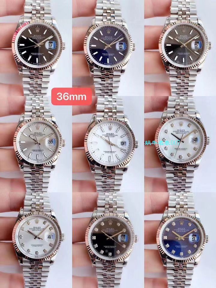 视频评测EW厂顶级复刻高仿劳力士日志型36毫米m126233-0025腕表 / R356