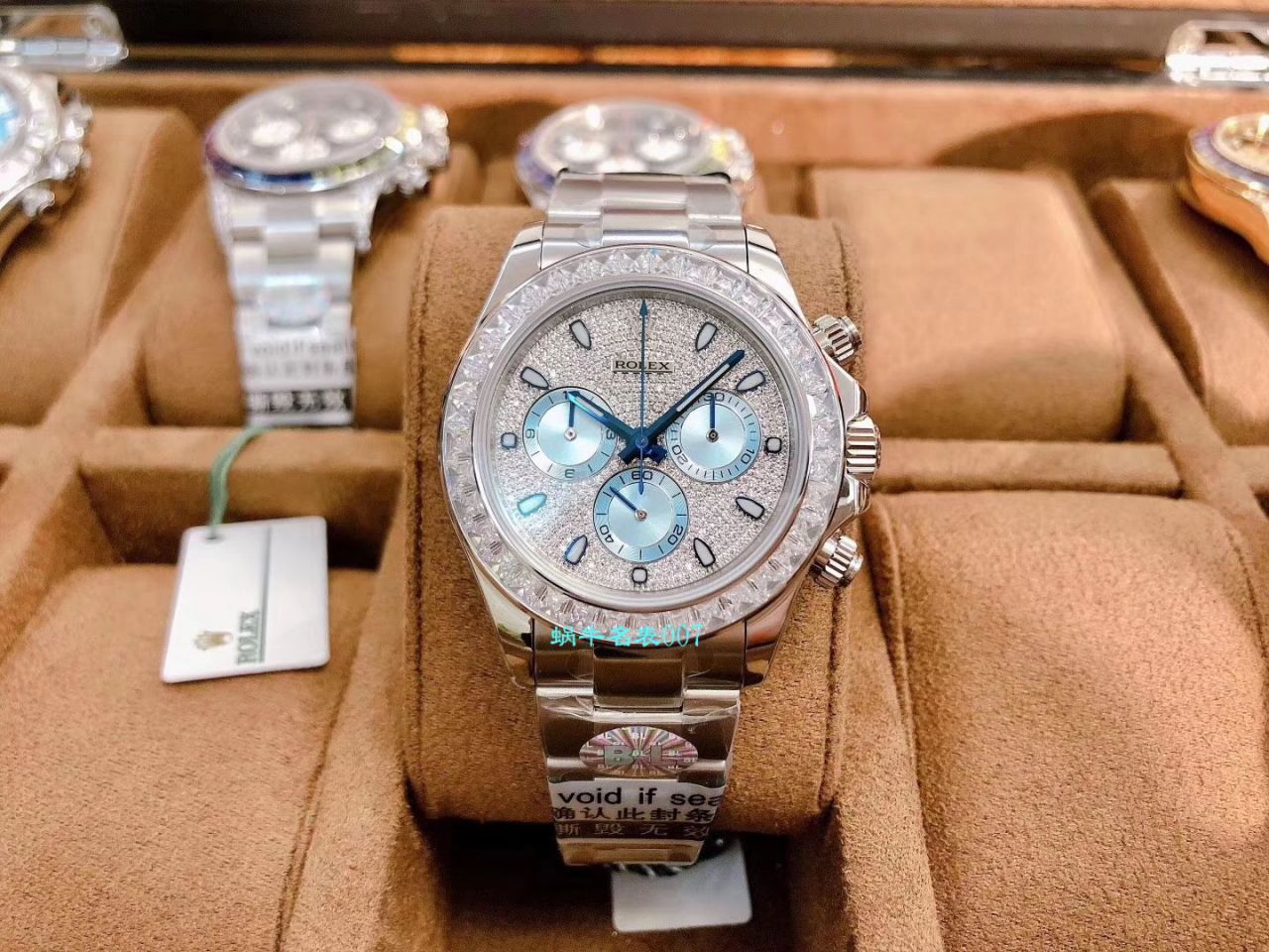 BL厂顶级复刻高仿劳力士迪通拿彩虹迪116599 RBOW,116595 RBOW,116598 RBOW腕表 / R357