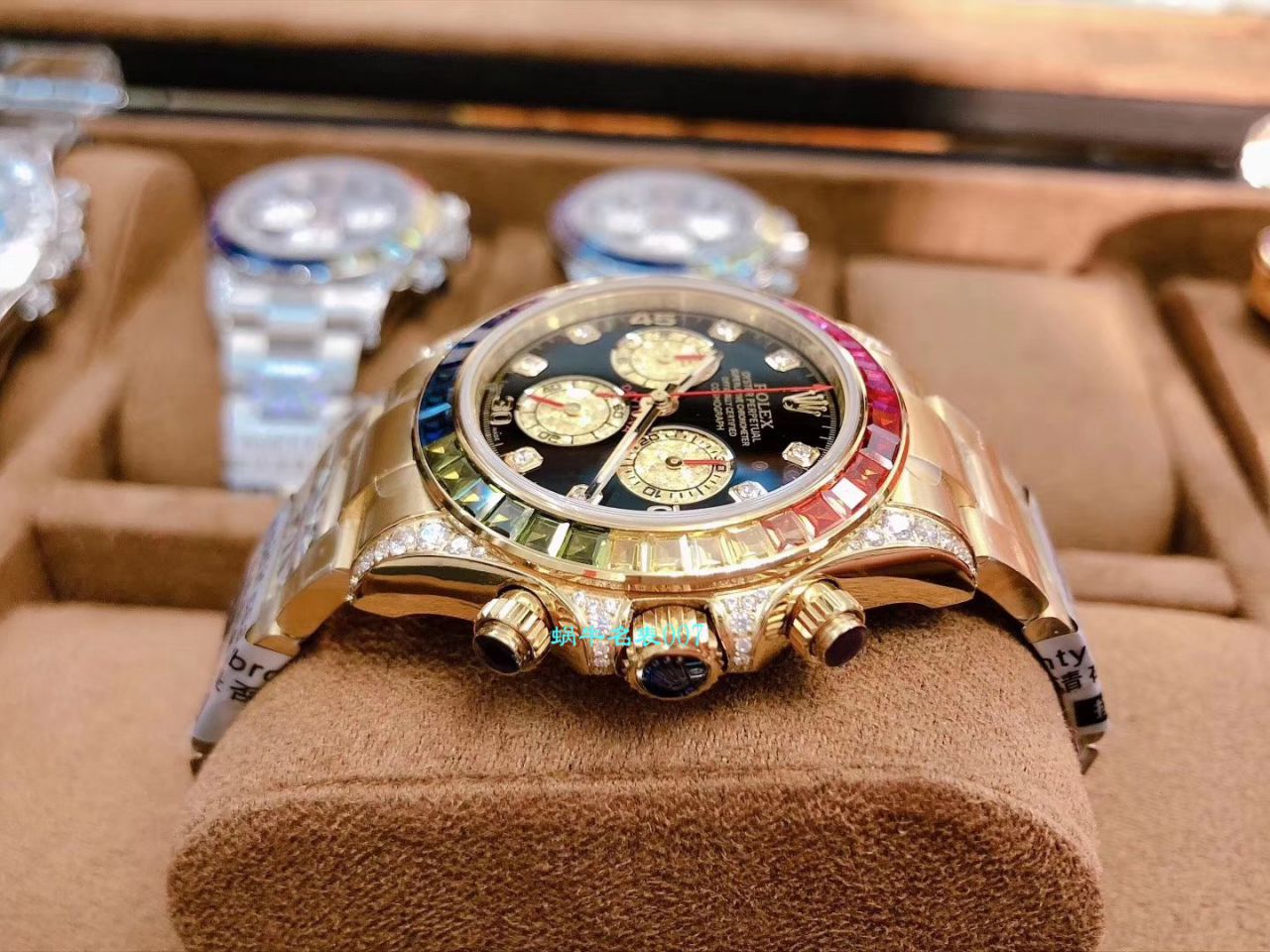 BL厂顶级复刻高仿劳力士迪通拿彩虹迪116599 RBOW,116595 RBOW,116598 RBOW腕表 / R357