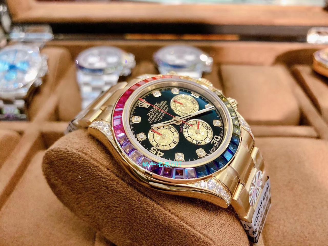 BL厂顶级复刻高仿劳力士迪通拿彩虹迪116599 RBOW,116595 RBOW,116598 RBOW腕表 / R357