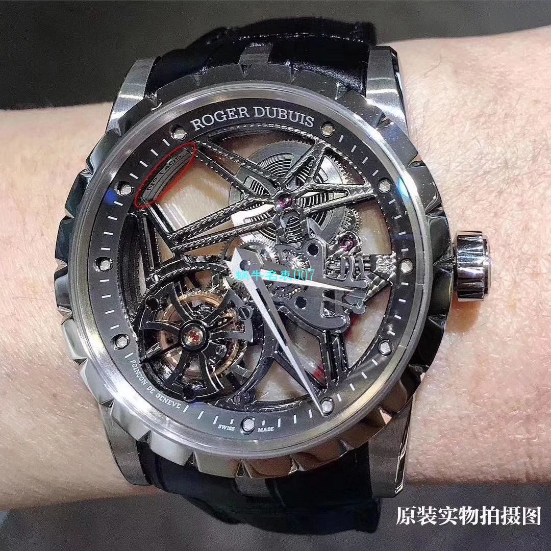 BBR厂V3全新升级版本罗杰杜彼ROGER DUBUIS王者系列陀飞轮RDDBEX0393、RDDBEX0392腕表 / LJ062