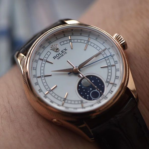 ZZ厂复刻高仿劳力士切利尼月相型系列m50535-0002腕表