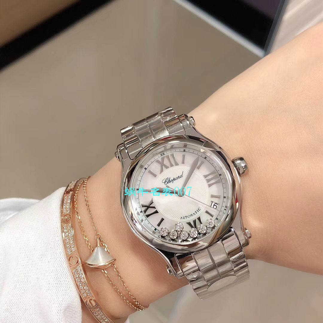 【YF厂顶级复刻高仿女表】萧邦HAPPY DIAMONDS系列277472-5002,278559-6002,278582-3002腕表 / XB051