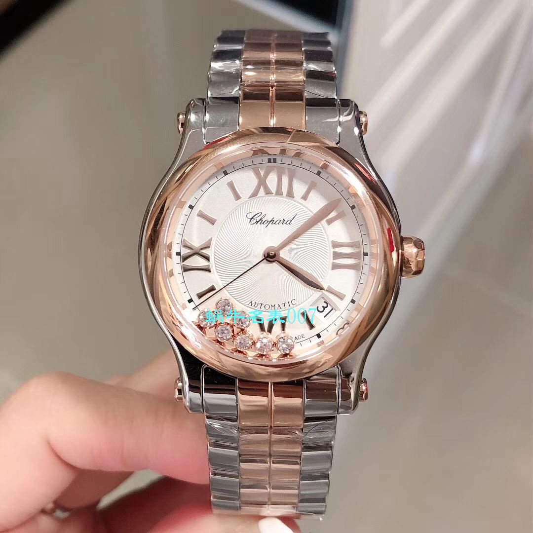 【YF厂顶级复刻高仿女表】萧邦HAPPY DIAMONDS系列277472-5002,278559-6002,278582-3002腕表 / XB051