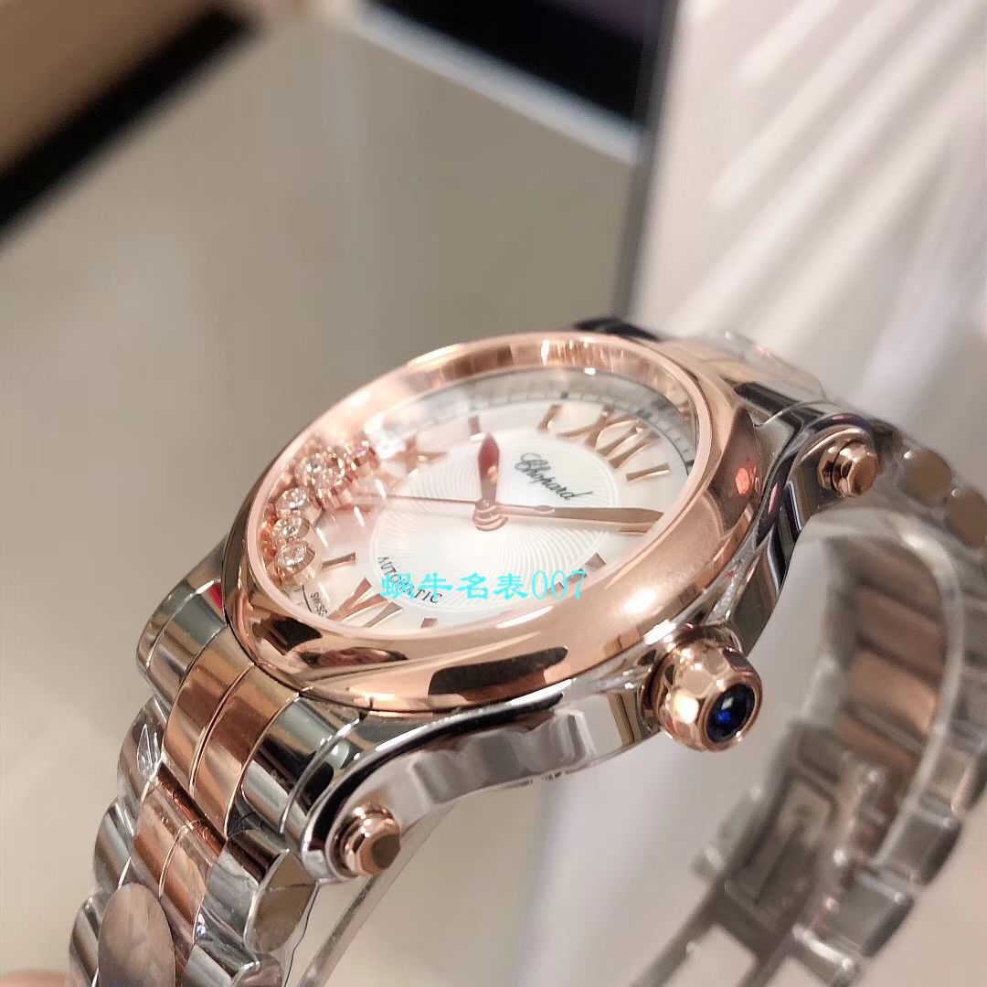【YF厂顶级复刻高仿女表】萧邦HAPPY DIAMONDS系列277472-5002,278559-6002,278582-3002腕表 / XB051