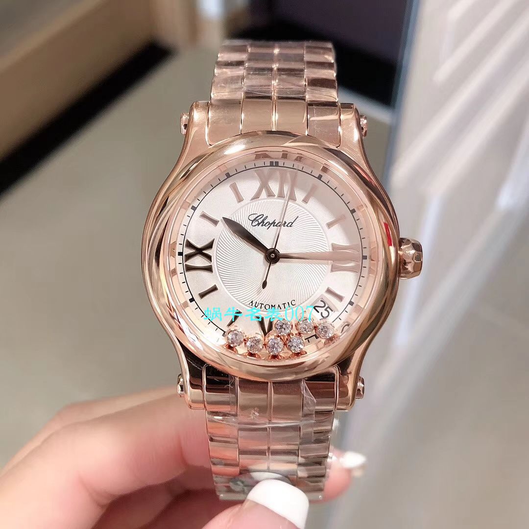 【YF厂顶级复刻高仿女表】萧邦HAPPY DIAMONDS系列277472-5002,278559-6002,278582-3002腕表 / XB051