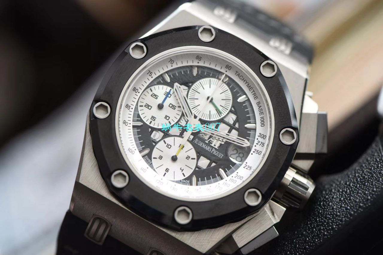 JF厂最帅BR2超级型表V2版爱彼皇家橡树离岸型高仿26078IO.OO.D001VS.01腕表 / JFBR2V2