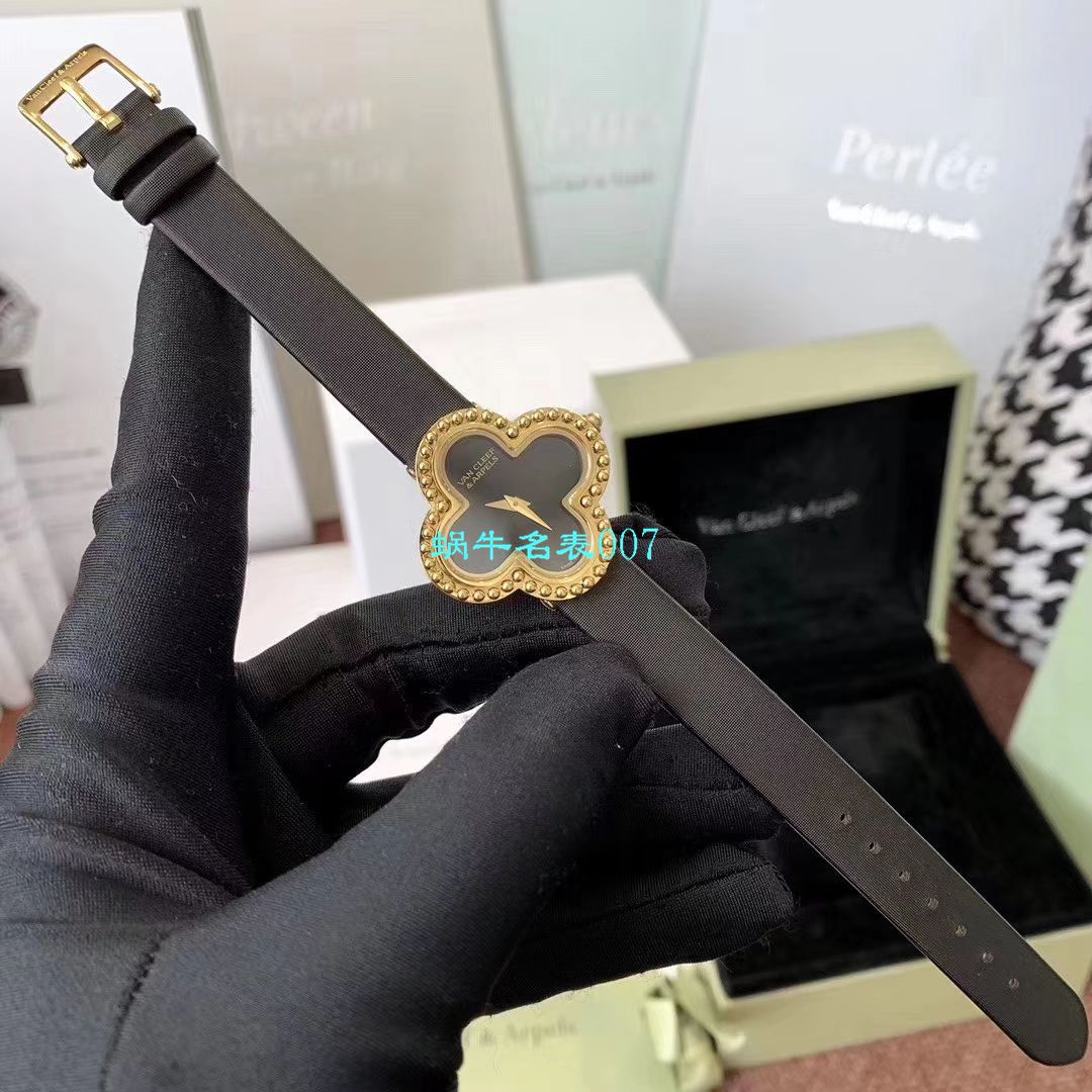 V&A厂2020年最新款高仿女表梵克雅宝ALHAMBRA系列VCARO8WT00,VCARO8SF00腕表 / VCA09