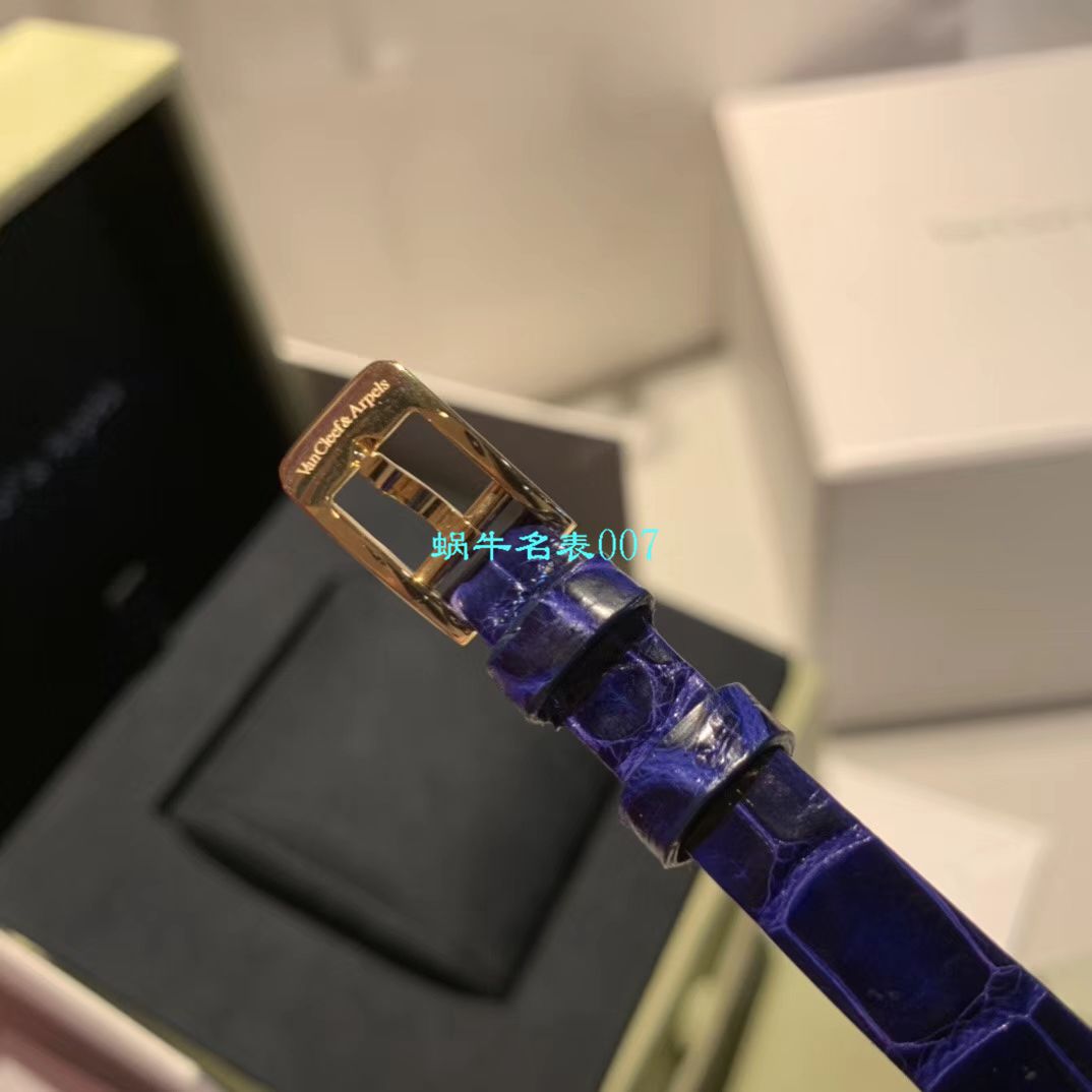 V&A厂2020年最新款高仿女表梵克雅宝ALHAMBRA系列VCARO8WT00,VCARO8SF00腕表 / VCA09