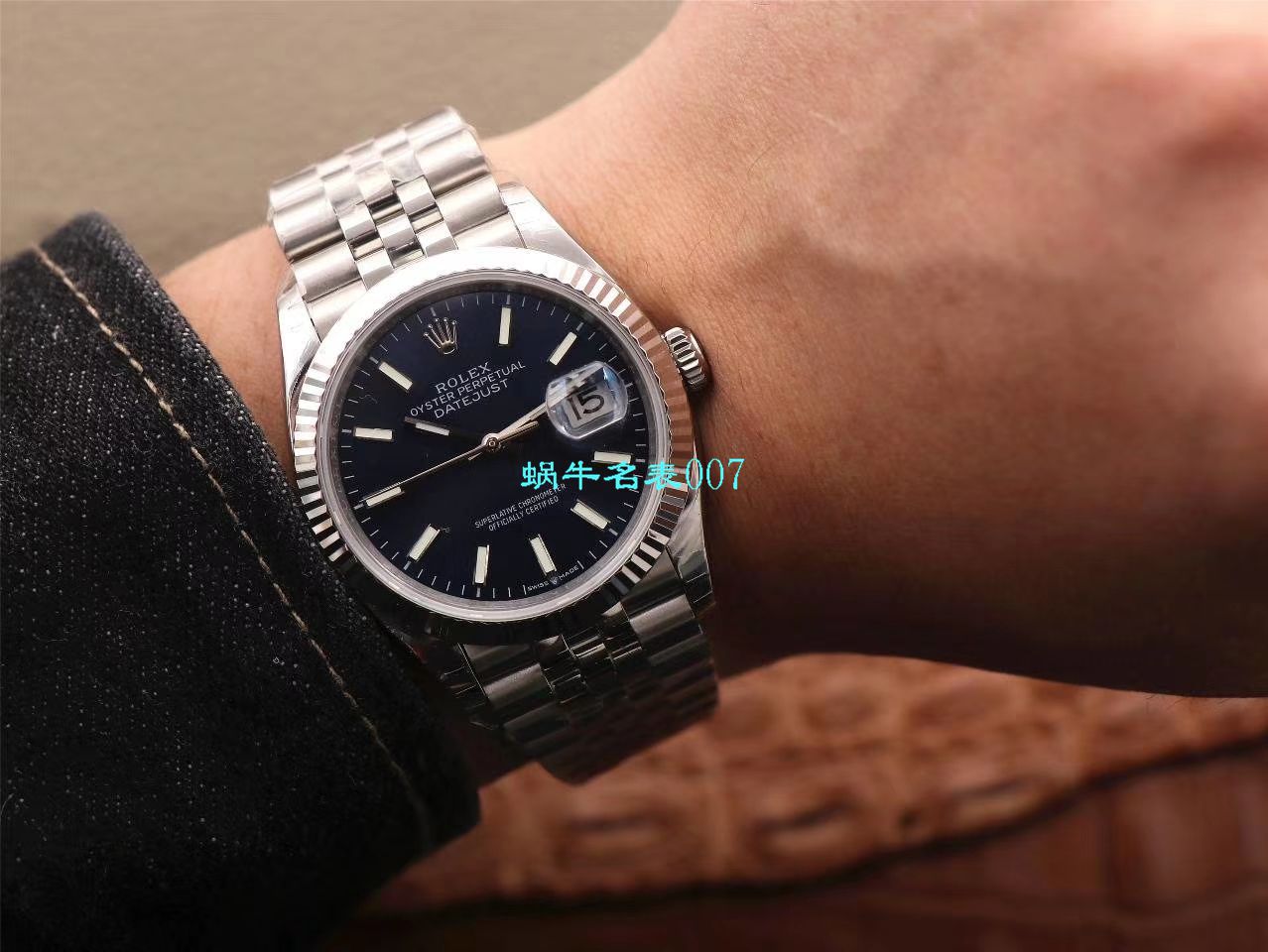 视频评测EW厂顶级复刻高仿劳力士日志型36毫米m126233-0025腕表 / R356