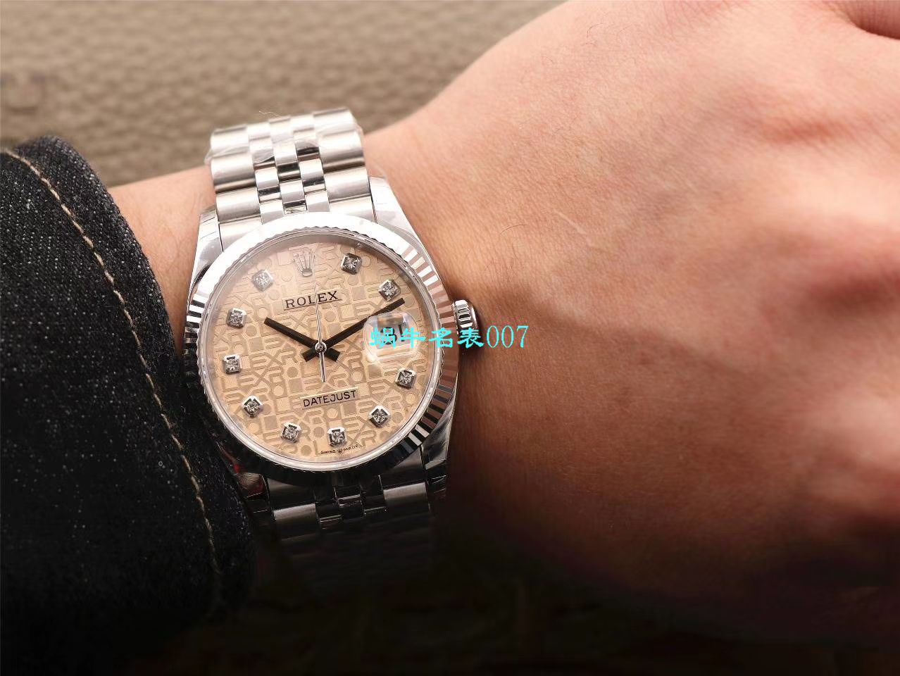 视频评测EW厂顶级复刻高仿劳力士日志型36毫米m126233-0025腕表 / R356