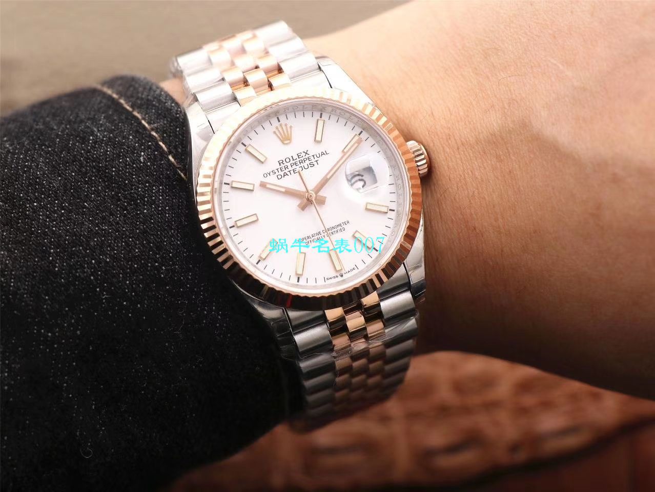 视频评测EW厂顶级复刻高仿劳力士日志型36毫米m126233-0025腕表 / R356