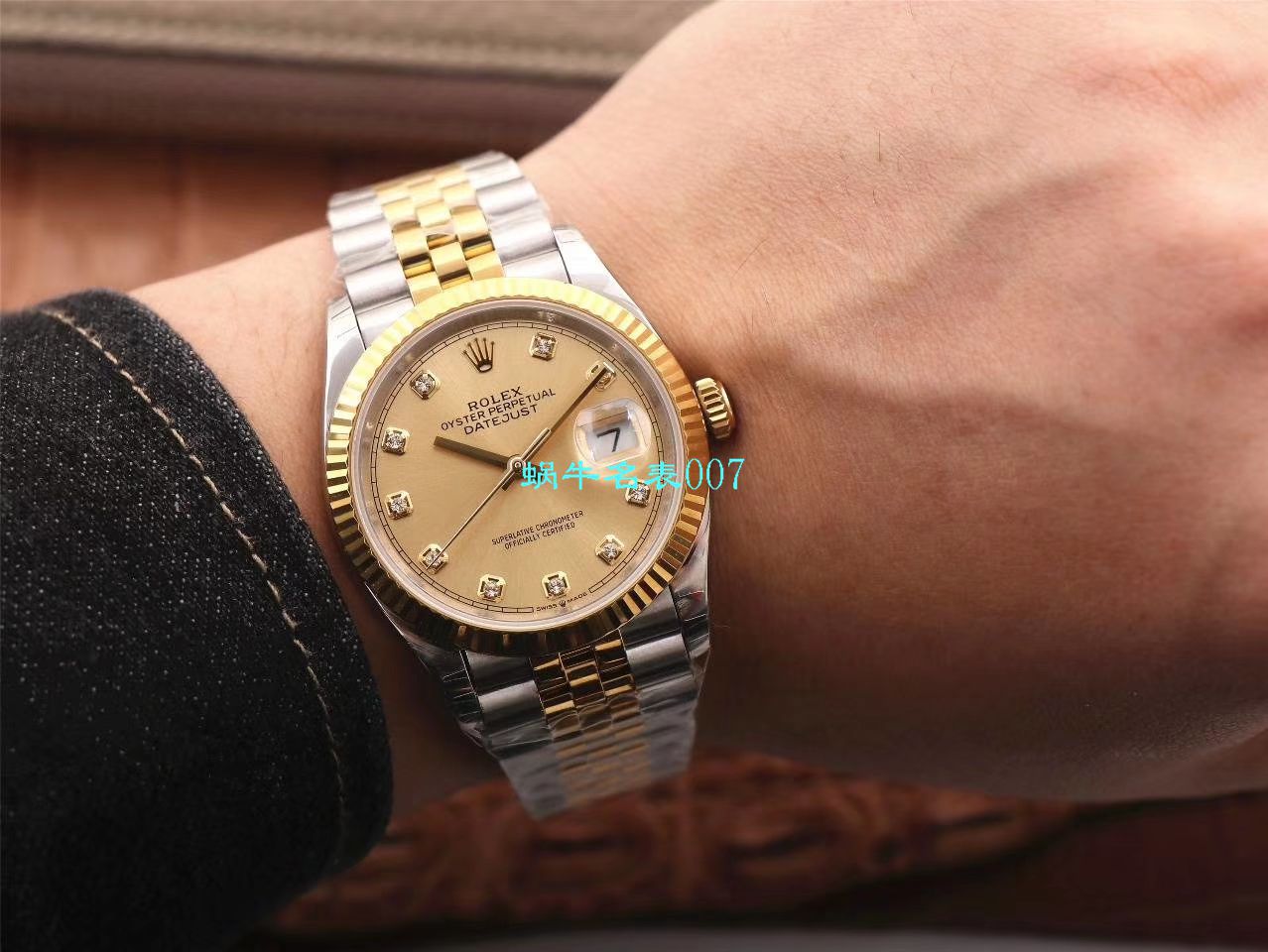 视频评测EW厂顶级复刻高仿劳力士日志型36毫米m126233-0025腕表 / R356