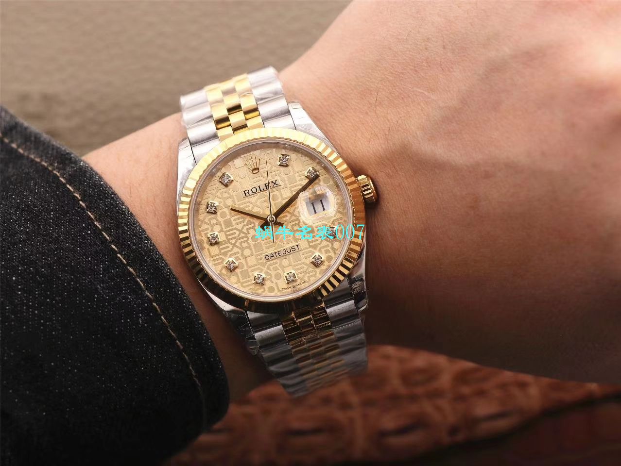 视频评测EW厂顶级复刻高仿劳力士日志型36毫米m126233-0025腕表 / R356