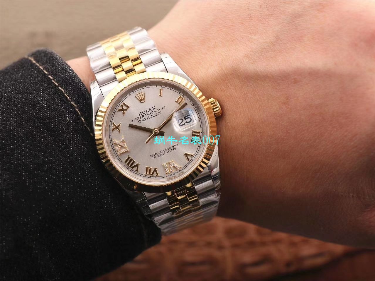 视频评测EW厂顶级复刻高仿劳力士日志型36毫米m126233-0025腕表 / R356