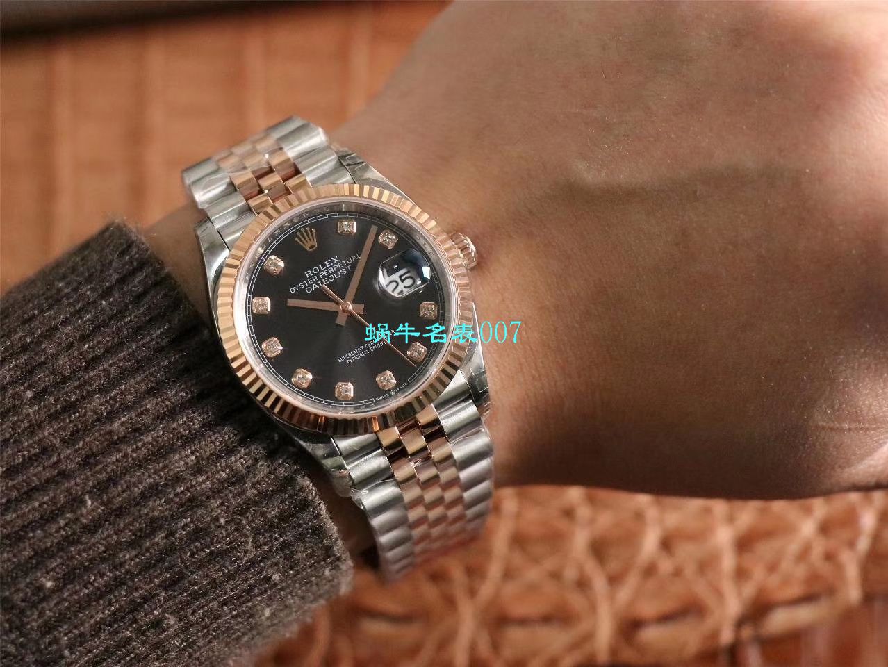 视频评测EW厂顶级复刻高仿劳力士日志型36毫米m126233-0025腕表 / R356