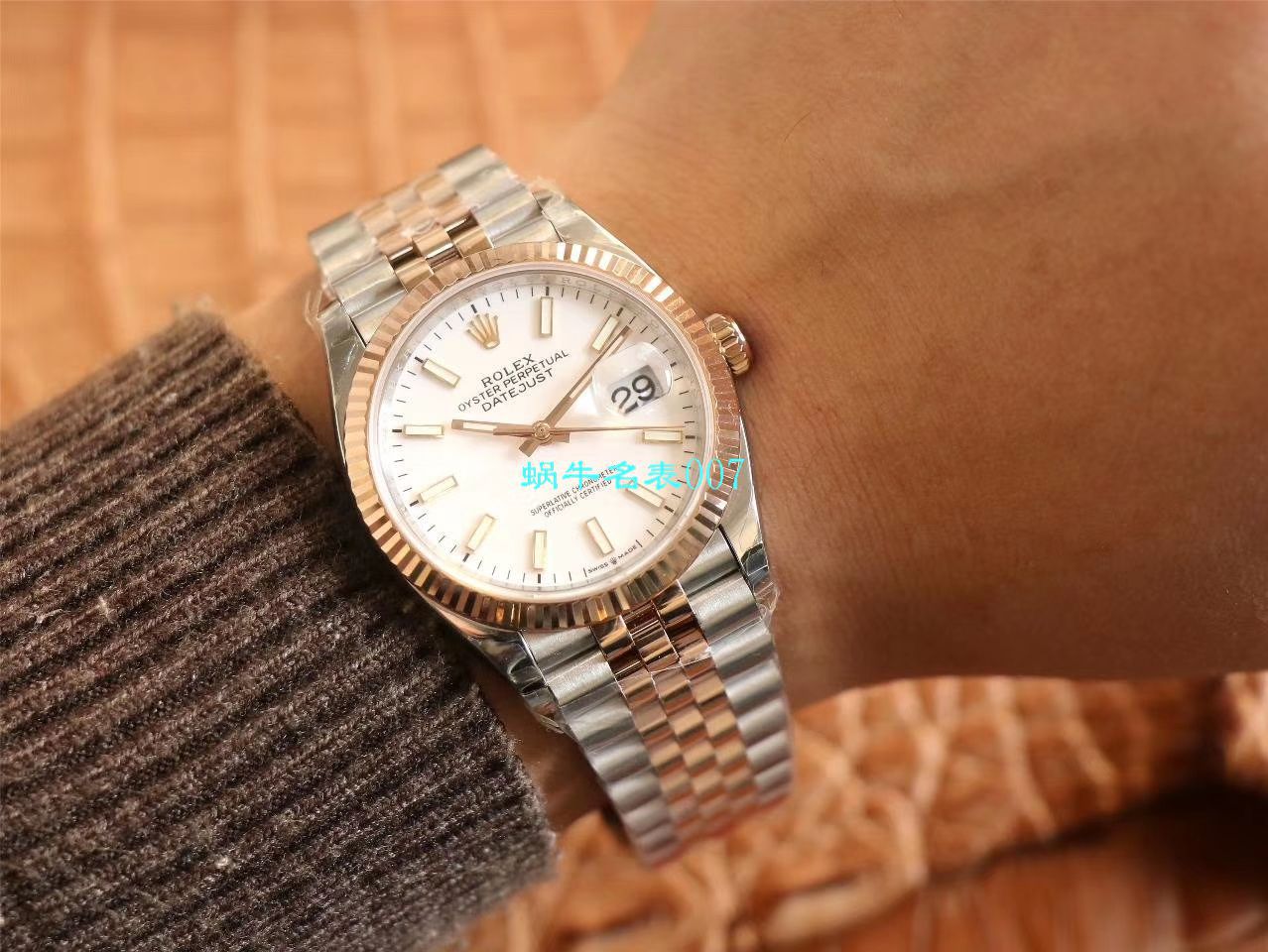 视频评测EW厂顶级复刻高仿劳力士日志型36毫米m126233-0025腕表 / R356