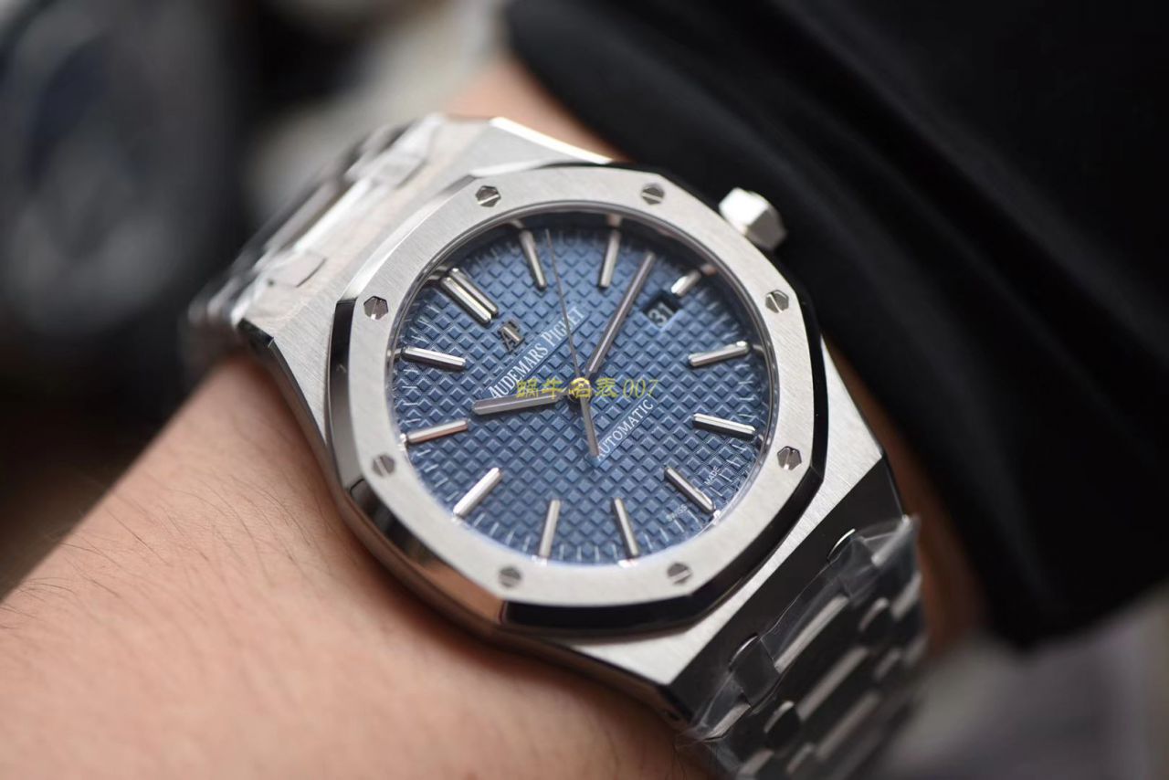 ZF厂官网顶级复刻表爱彼皇家橡树高仿15400ST.OO.1220ST.03腕表 / AP183