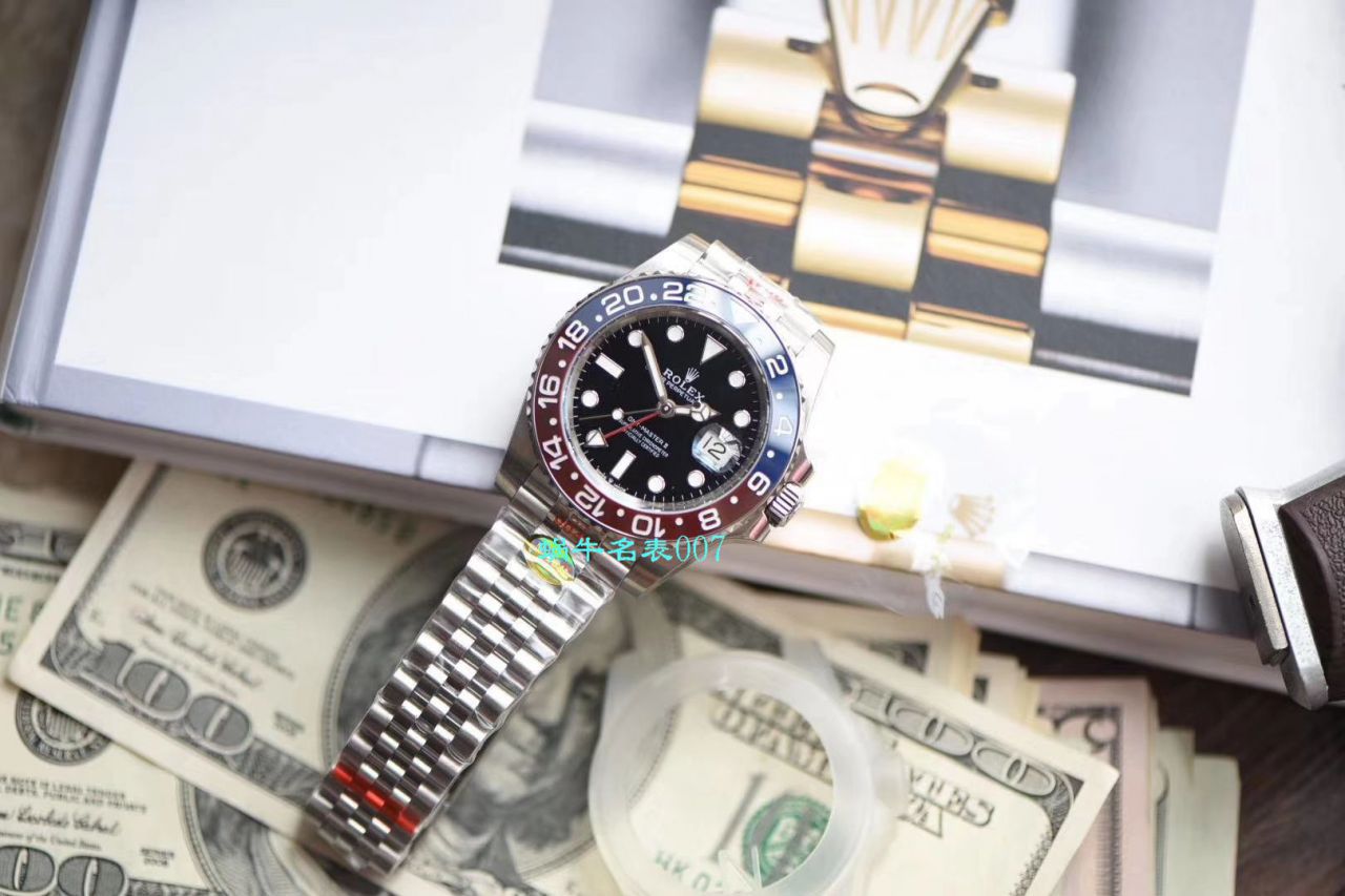 视频评测N厂‌官网超级复刻高仿可乐圈劳力士格林尼治型II126710BLRO-0001腕表 / R537
