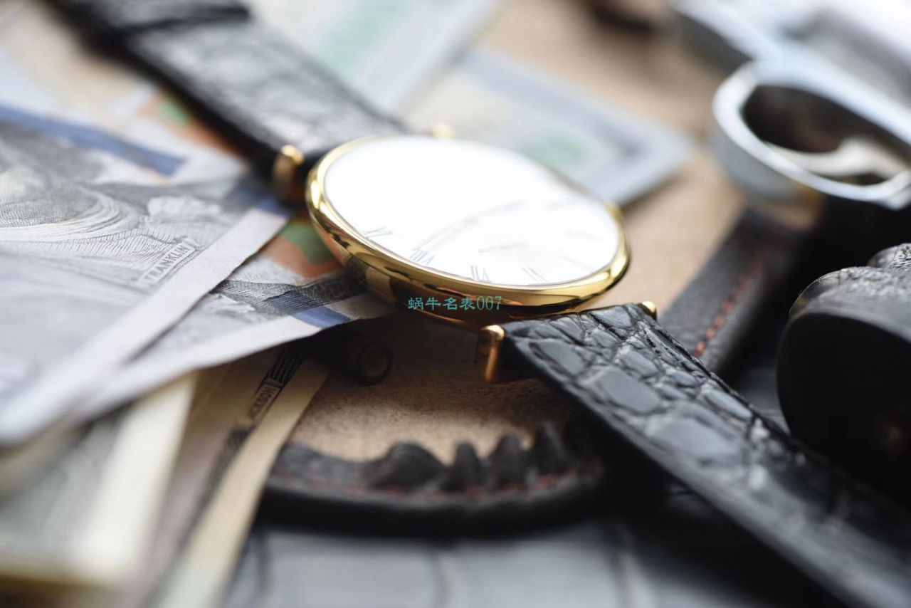 视频评测浪琴优雅复刻高仿 嘉岚系列L4.908.2.11.2腕表 / L165