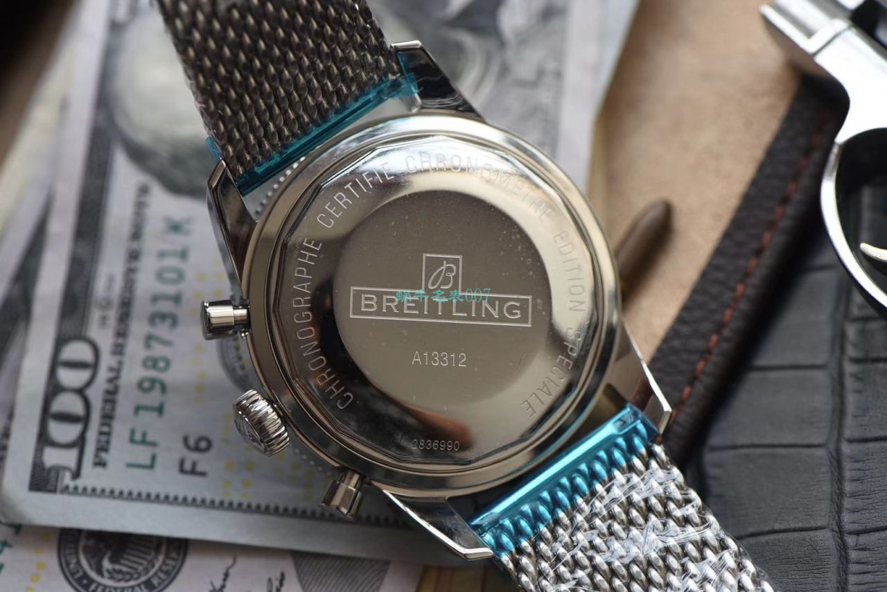 视频评测台湾厂顶级复刻高仿百年灵 超级海洋文化二代A13312161C1A1腕表 / BL151