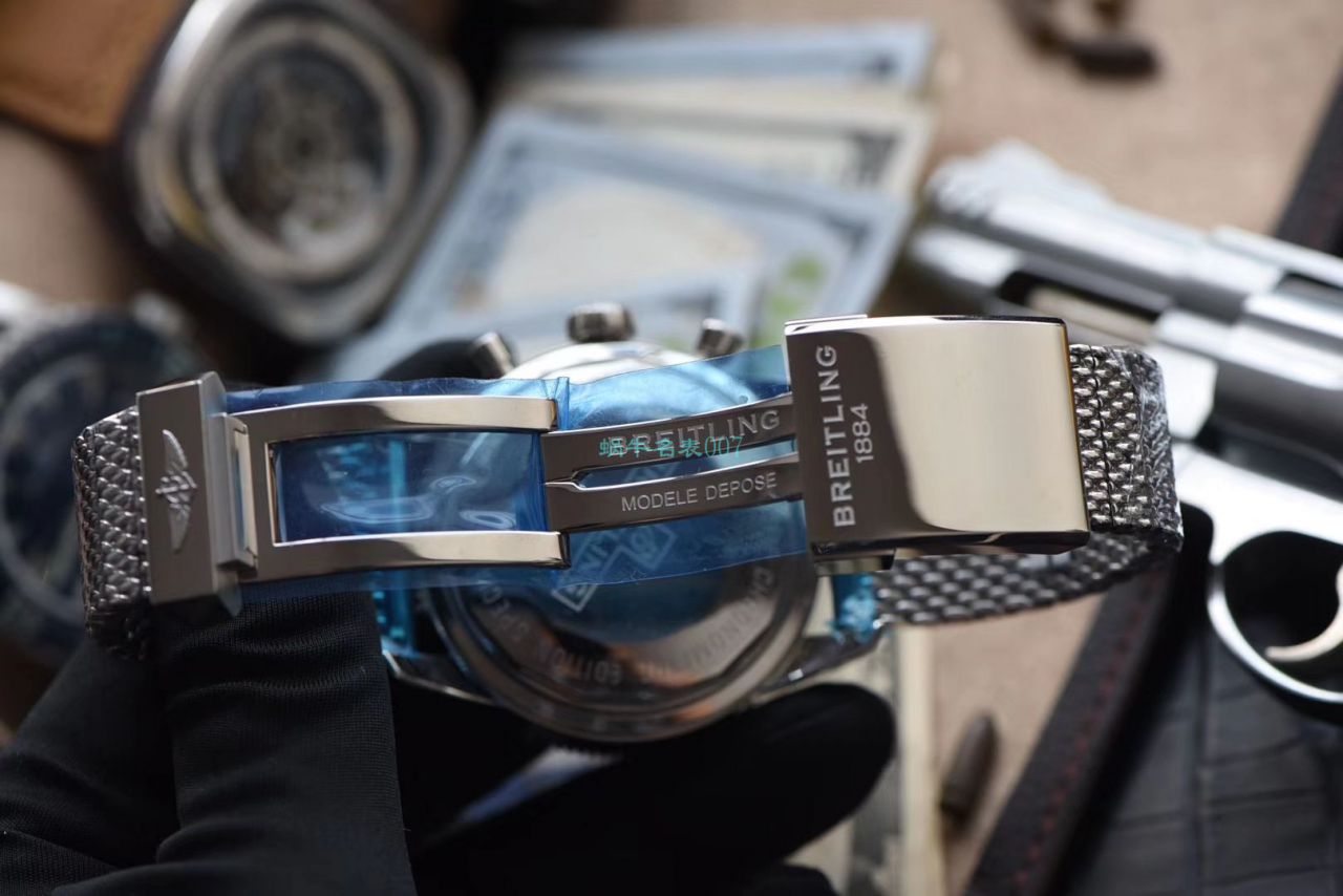 视频评测台湾厂顶级复刻高仿百年灵 超级海洋文化二代A13312161C1A1腕表 / BL151