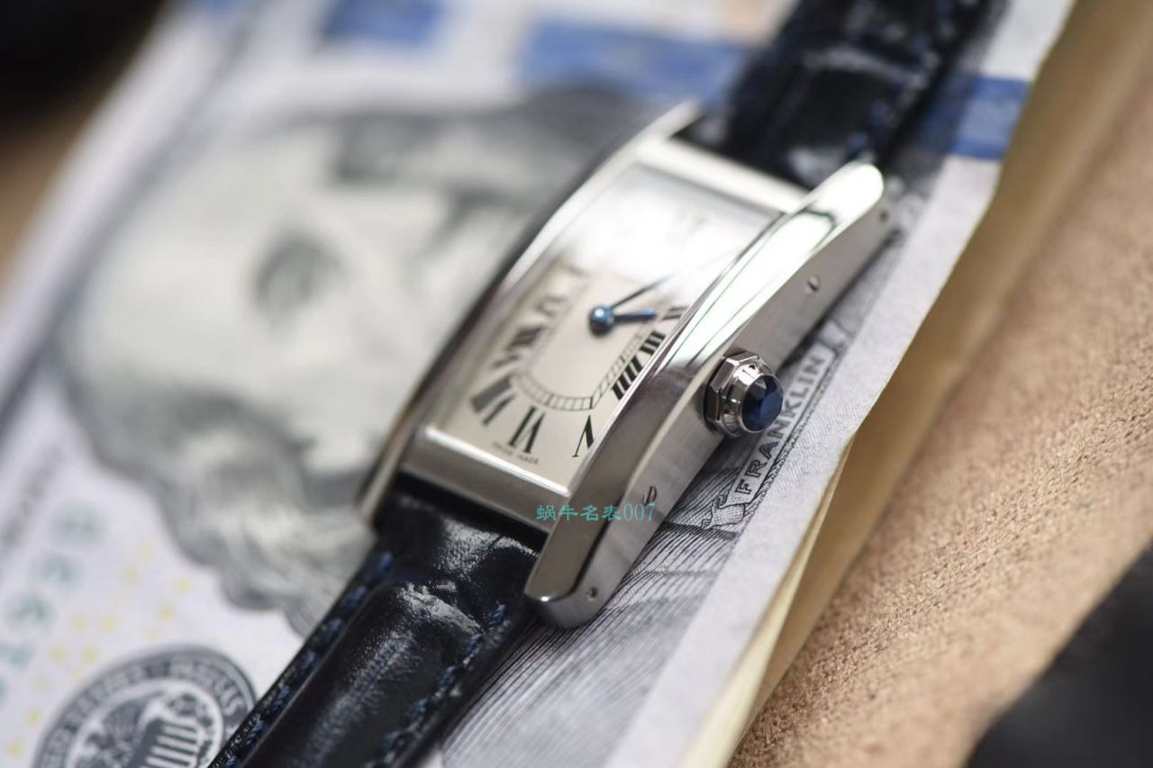 GS厂官网顶级复刻高仿卡地亚TANK AMERICAINE美国坦克WSTA0016，W2607456女士腕表 / K268