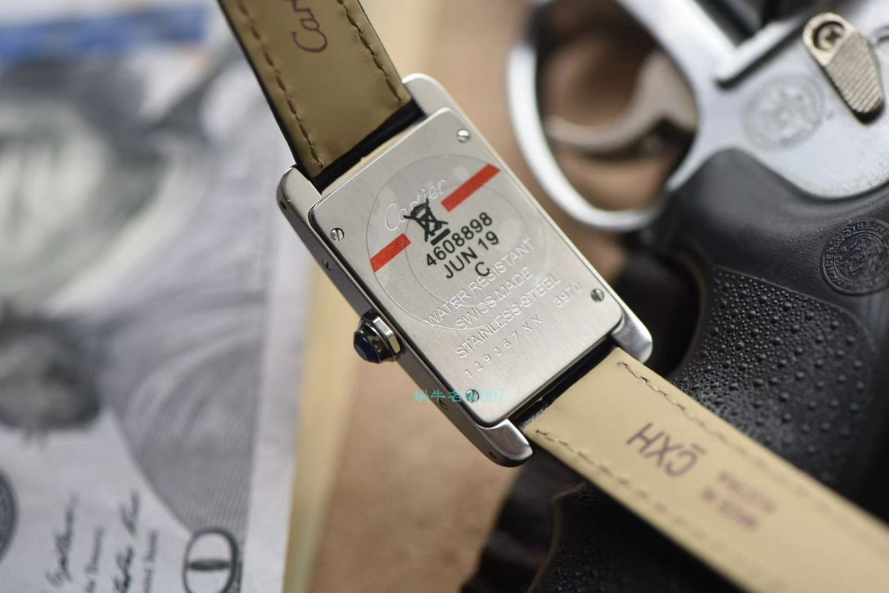 GS厂官网顶级复刻高仿卡地亚TANK AMERICAINE美国坦克WSTA0016，W2607456女士腕表 / K268