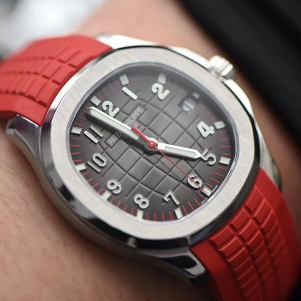 ZF厂顶级复刻高仿百达翡丽手雷新加坡2019特别限量版5167A红面表带