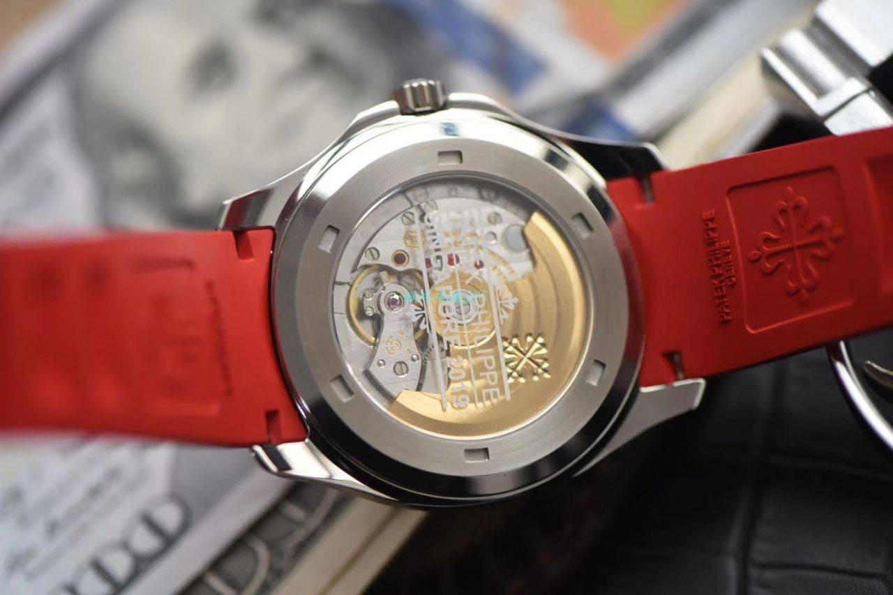 ZF厂顶级复刻高仿百达翡丽手雷新加坡2019特别限量版5167A红面表带 / BD282