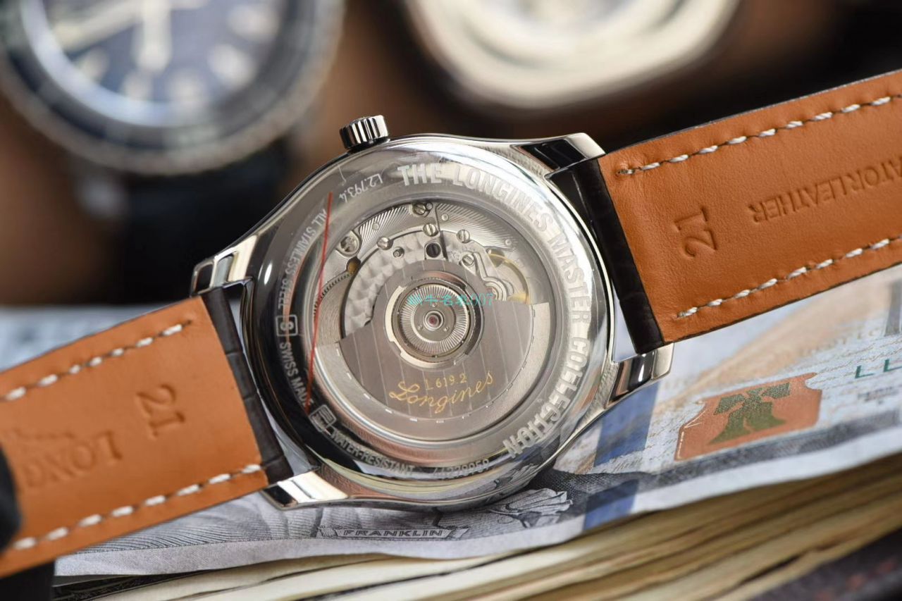 视频评测台湾厂浪琴名匠L2.793.4.78.3复刻高仿腕表 / L166