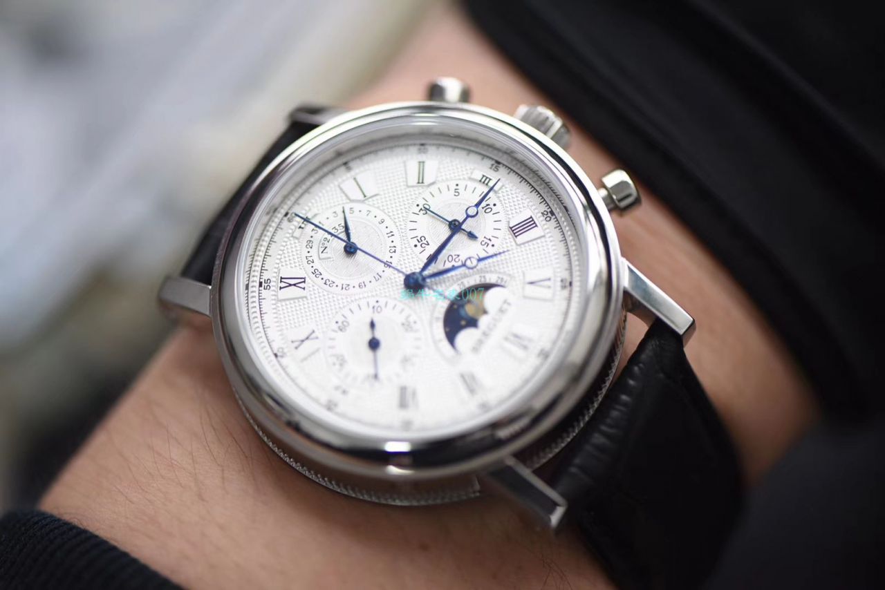 视频评测宝玑经典复杂系列多功能月相腕表 / BZ059