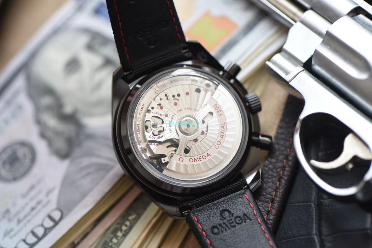 OM厂顶级复刻高仿欧米茄超霸月之暗面V2版本311.92.44.51.01.005腕表(墨黑) / M676