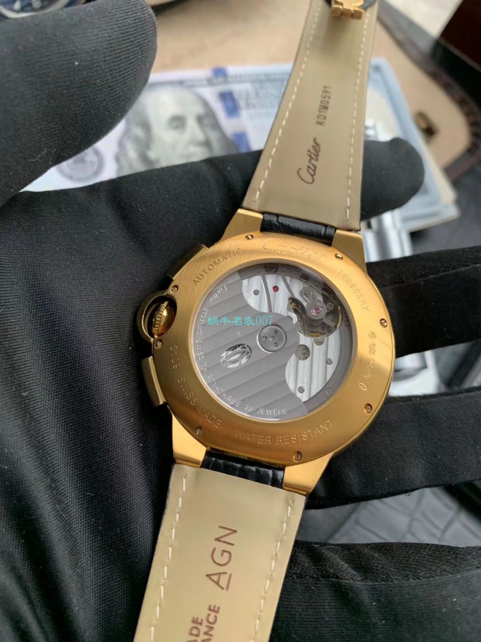 OF厂顶级复刻高仿最新升级版卡地亚蓝气球W6920074,W6920007计时腕表 / K269