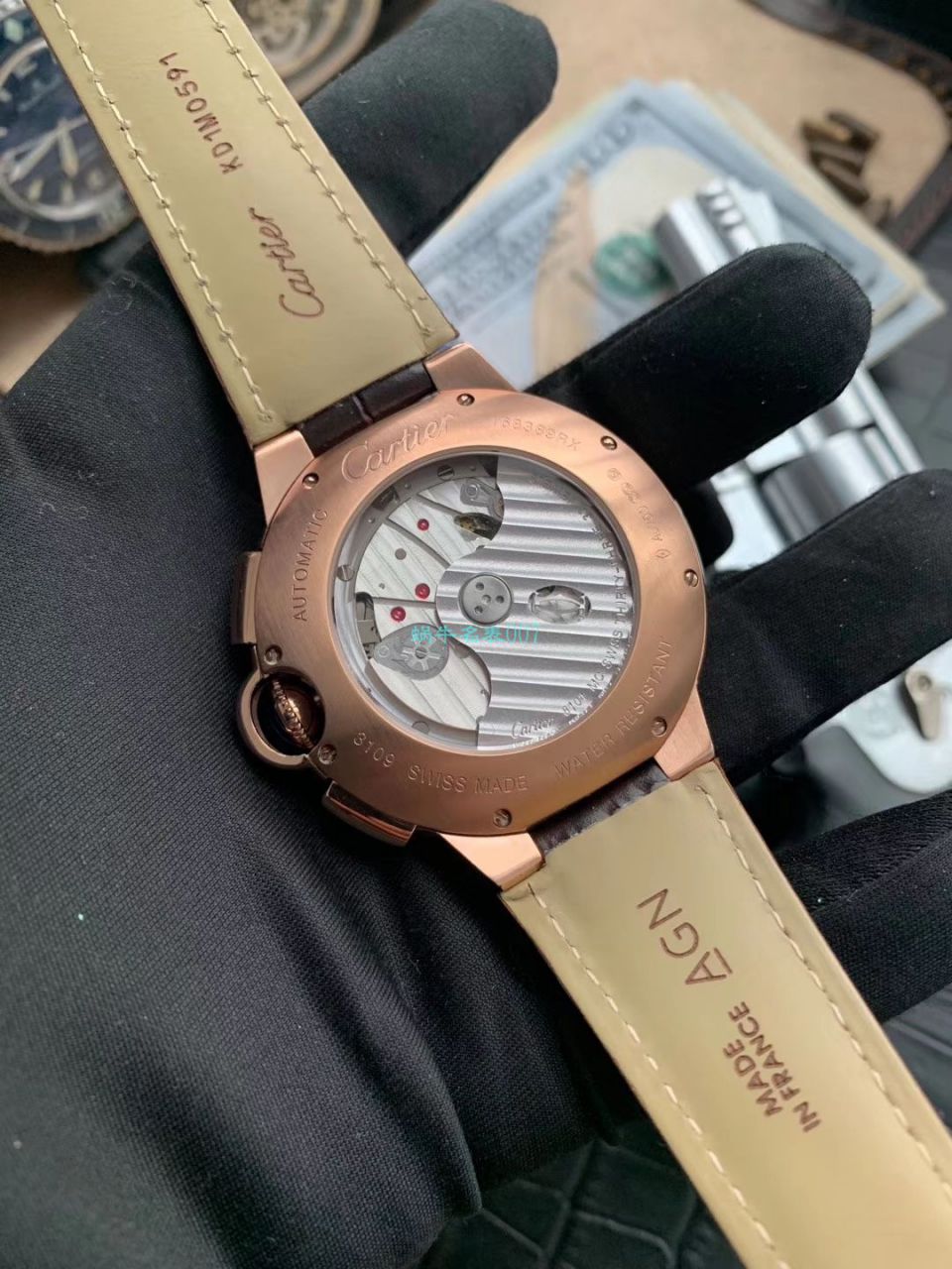 OF厂顶级复刻高仿最新升级版卡地亚蓝气球W6920074,W6920007计时腕表 / K269