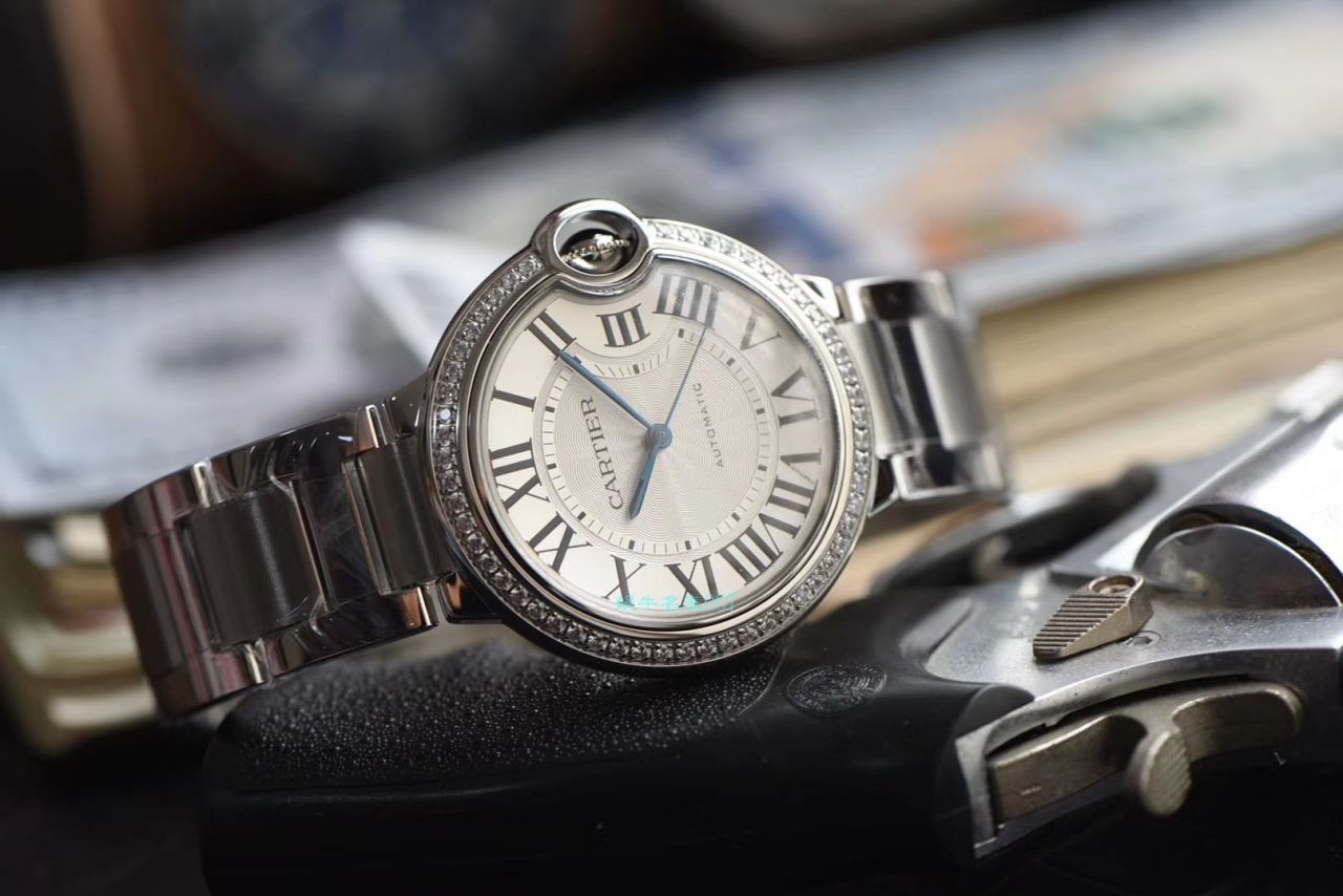 V6厂顶级复刻高仿卡地亚蓝气球33毫米系列W4BB0016女装腕表 / K270