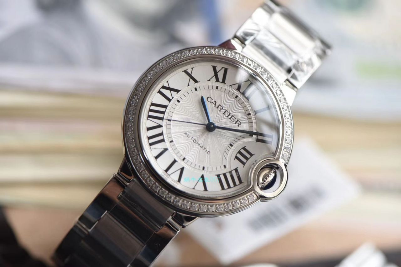 HBBV6厂官网36毫米女装顶级复刻高仿卡地亚蓝气球系列W4BB0017腕表 / K271