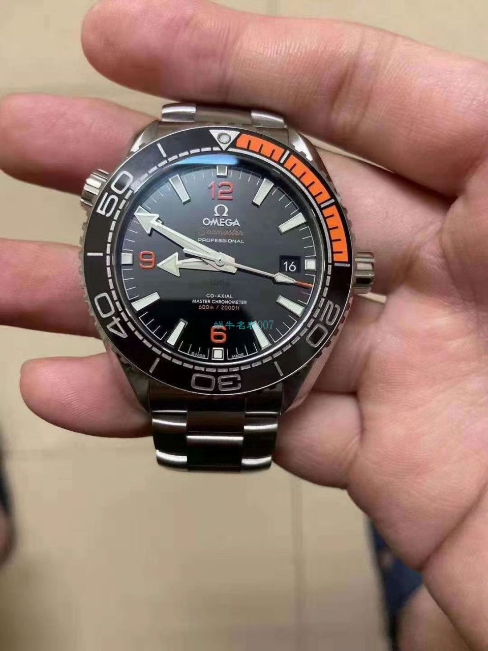 【视频评测VS厂OMEGA四分一橙】欧米茄海洋宇宙600米顶级复刻高仿215.30.44.21.01.002腕表 / M631