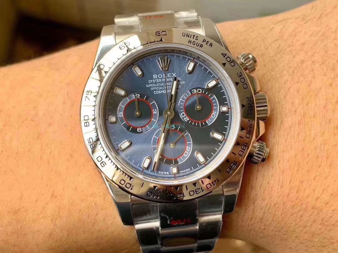 N厂新款超级4130劳力士宇宙计型迪通拿116509-78599 黑盘顶级复刻高仿116509-78599 银面腕表 / R563