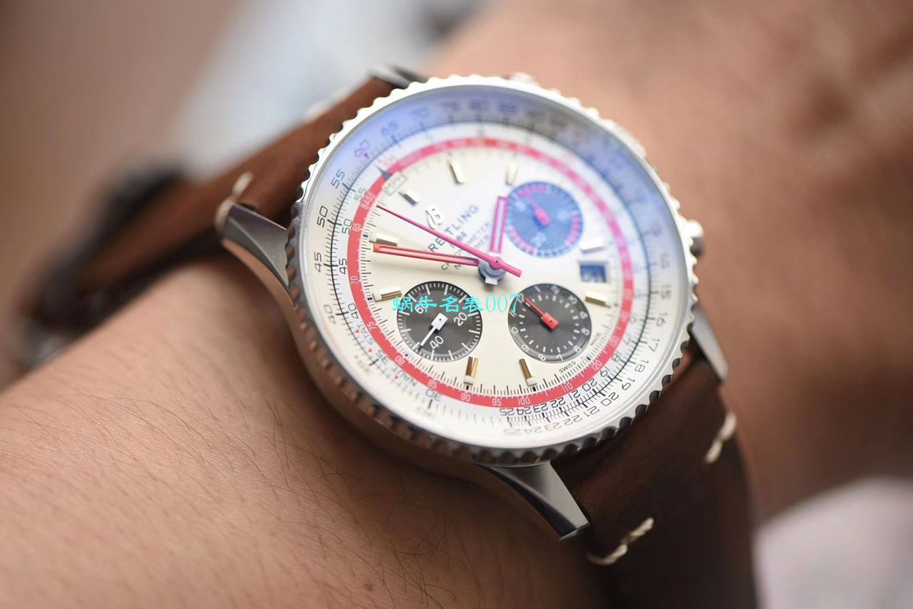 评测视频V9厂百年灵复刻哪家厂最好瑞士航空特别版高仿AB01211B1B1A1腕表 / BL152
