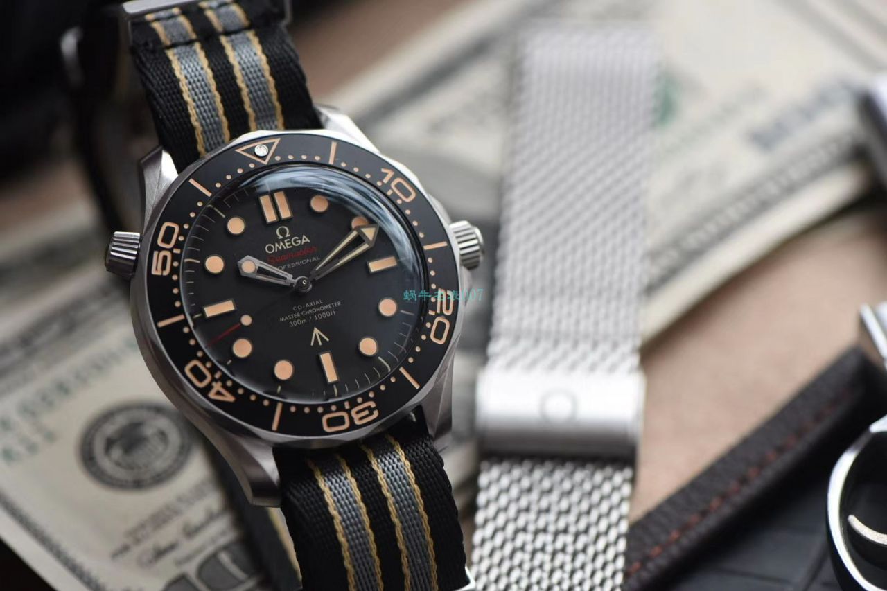 【视频评测VS厂欧米茄詹姆斯邦德007无暇赴死】复刻高仿海马300米210.92.42.20.01.001腕表 / VS680