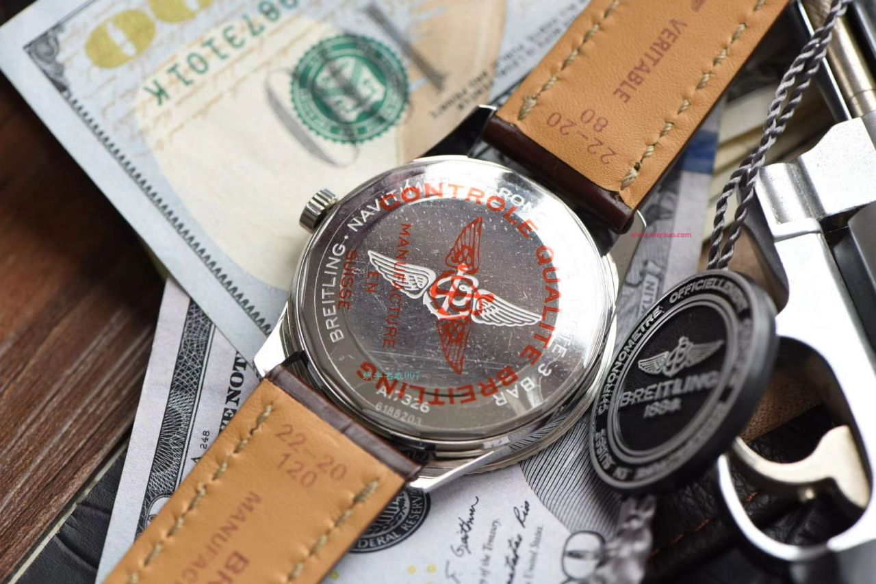 【视频评测定制瑞士机芯】百年灵顶级复刻高仿手表航空计时41毫米系列A17326211C1P3腕表 / BL156