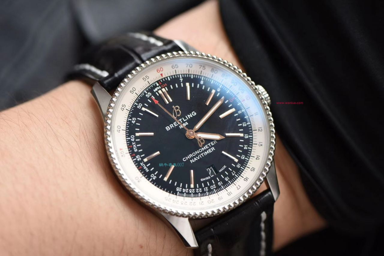 【视频评测007顶级超A复刻高仿】百年灵航空计时41毫米系列A17326211G1P1腕表 / BL153