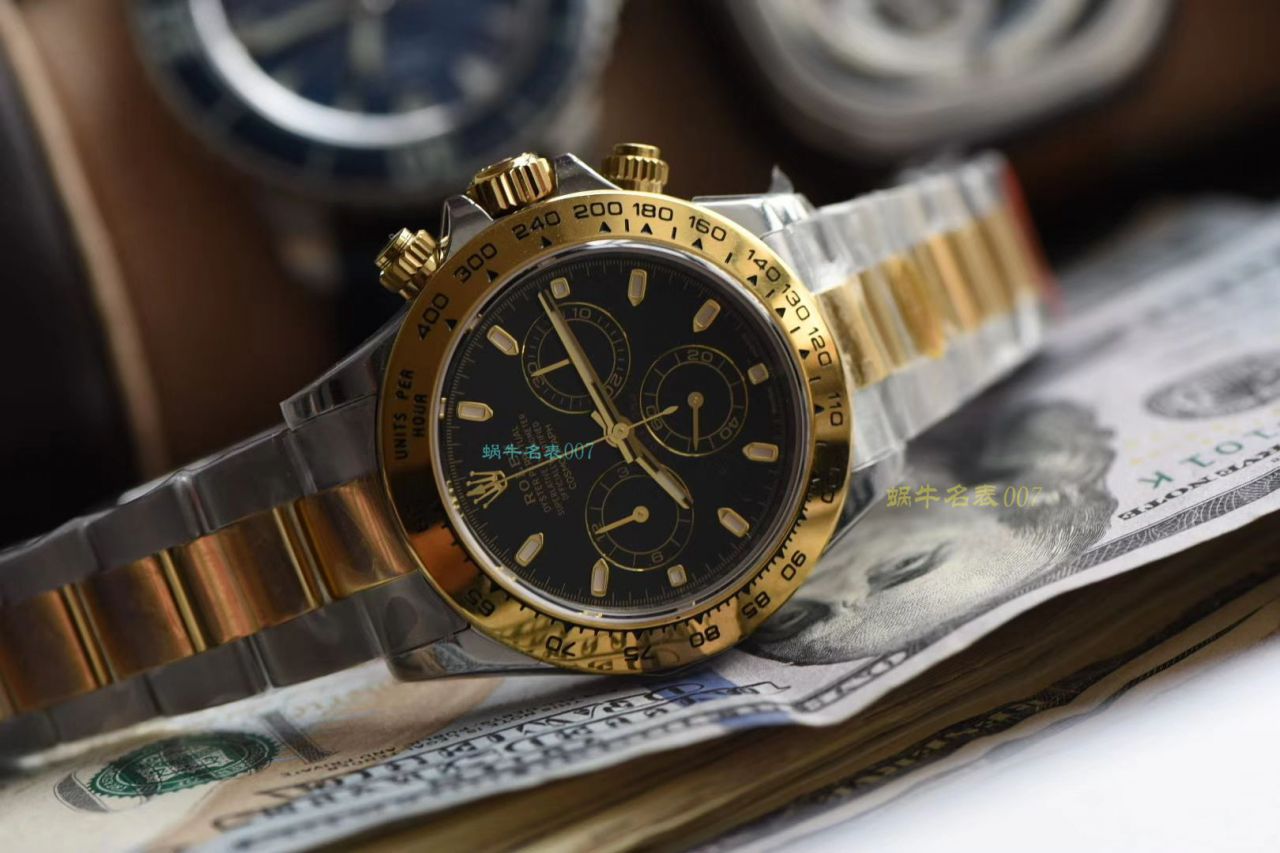 【N厂顶级复刻手表间金4130】劳力士宇宙计型迪通拿系列116523-78593 银面腕表 / R568