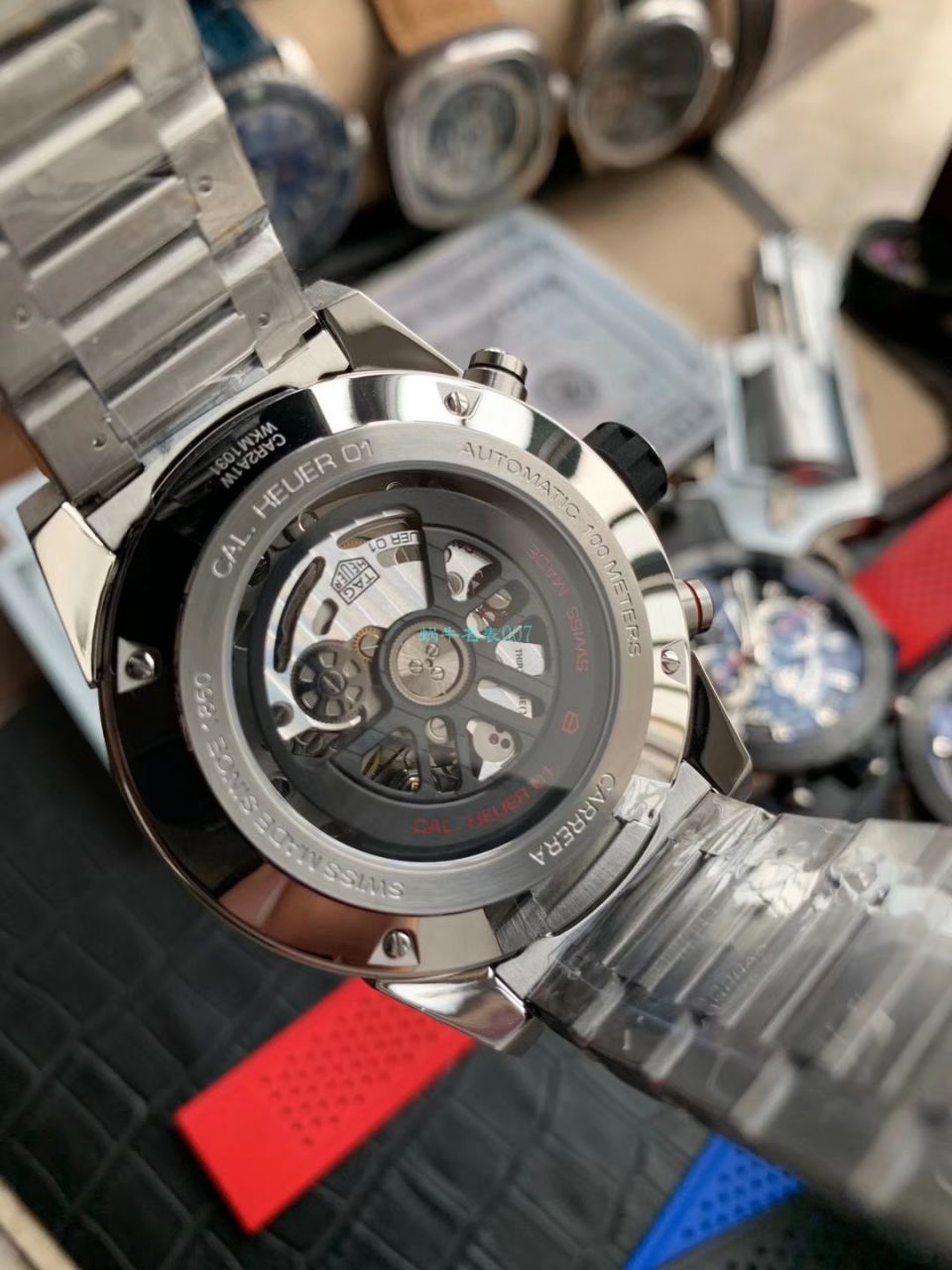 XF厂超A高仿手表泰格豪雅卡莱拉系列CAR2A1W.BA0703，CAR2A1T.FT6052，CAR2A1Z.FT6044腕表 / TG089