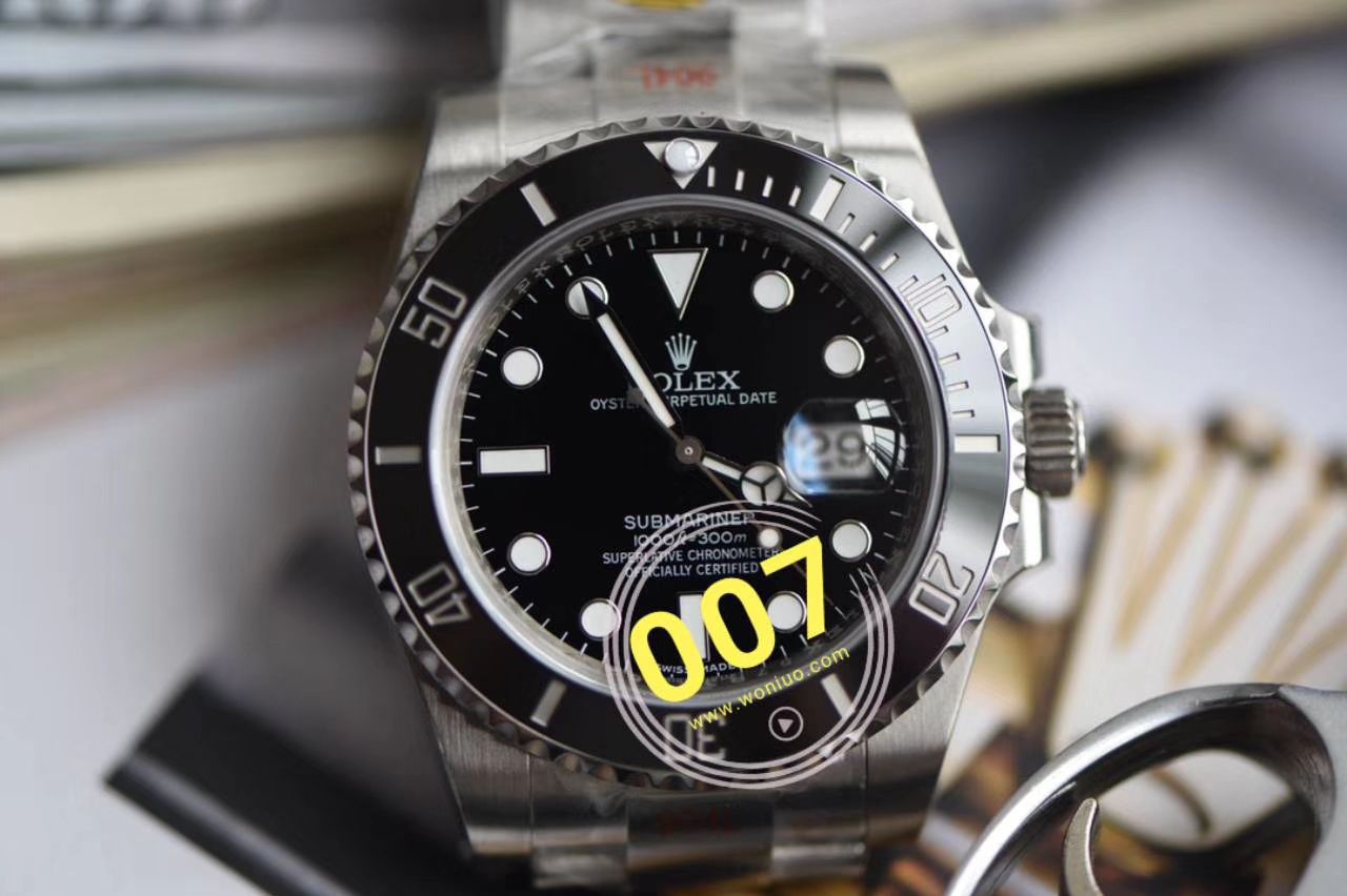 视频评测顶级复刻高仿N厂官网V10S劳力士绿水鬼手表116610LV-97200 / R571