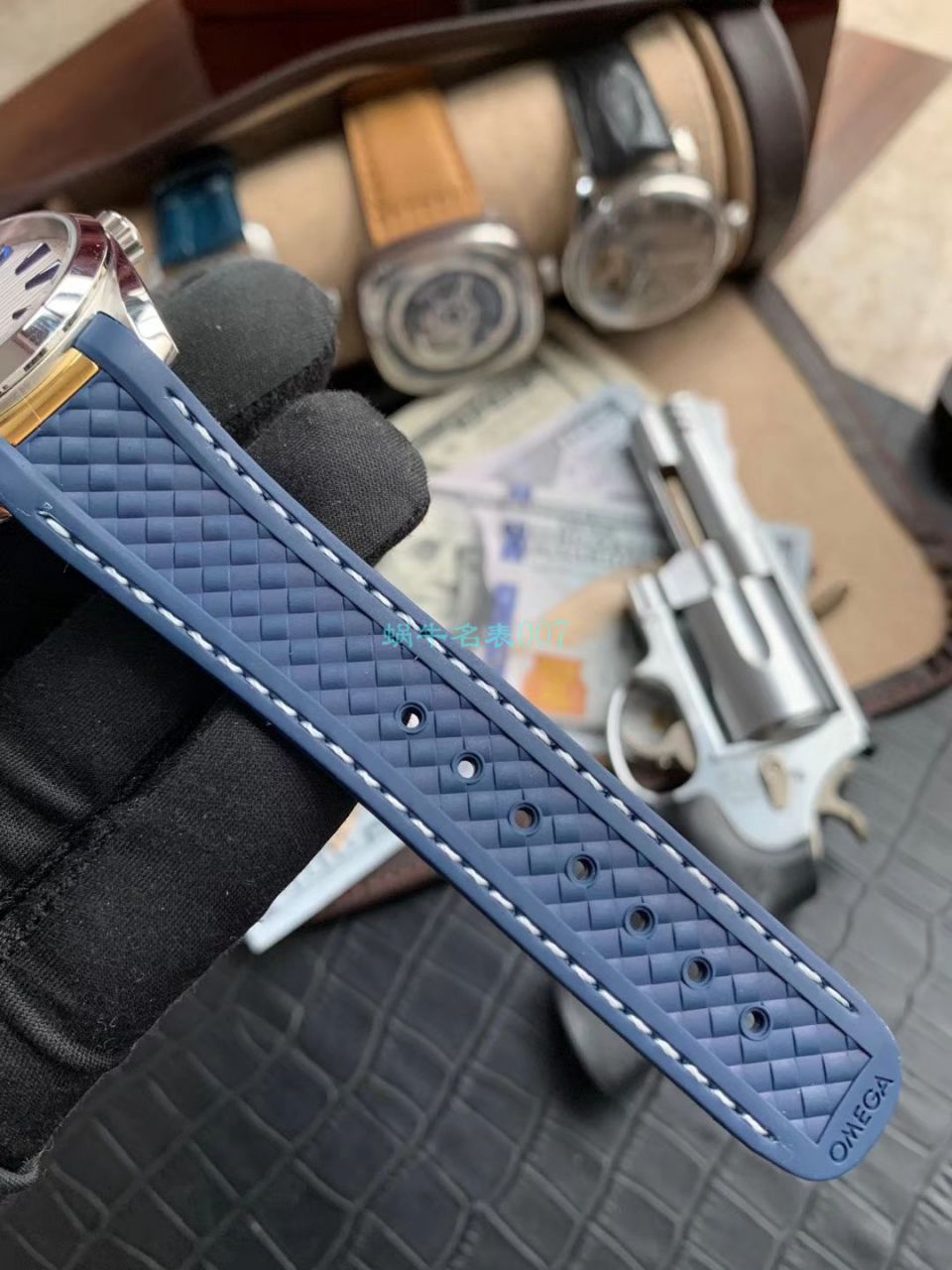 VS厂新金针队长欧米茄海马系列顶级复刻高仿220.12.41.21.02.004莱德杯腕表 / M683